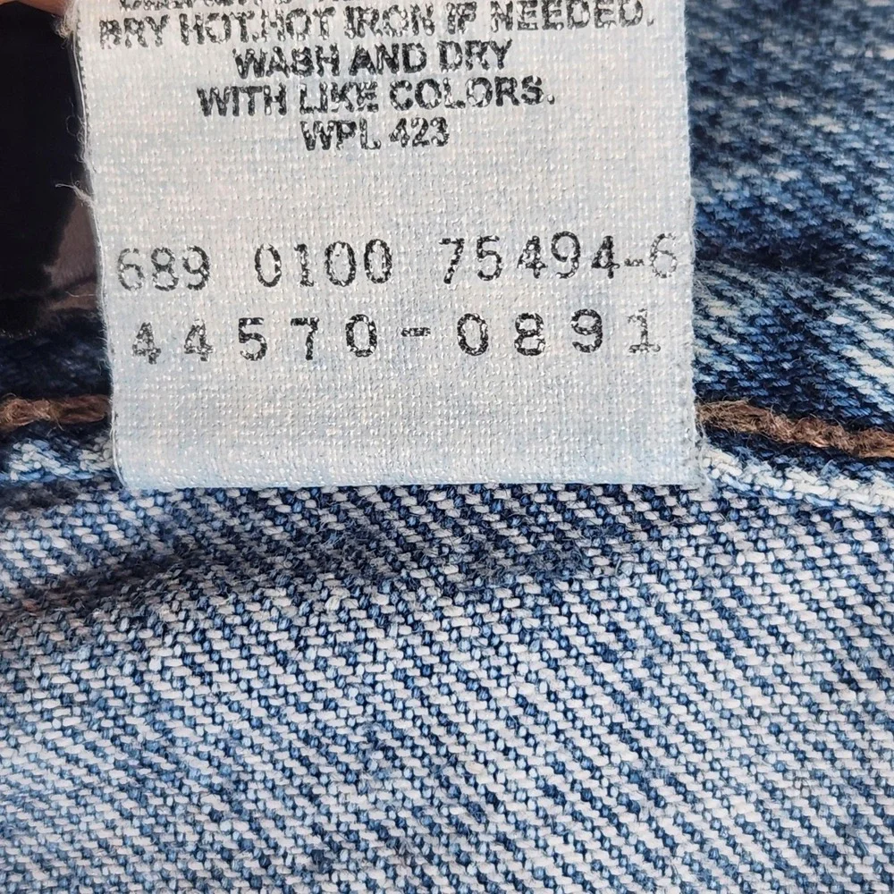 Vintage Levis SilverTab Baggy Jeans Mens 36x34 Medium Wash Blue 44570 90s